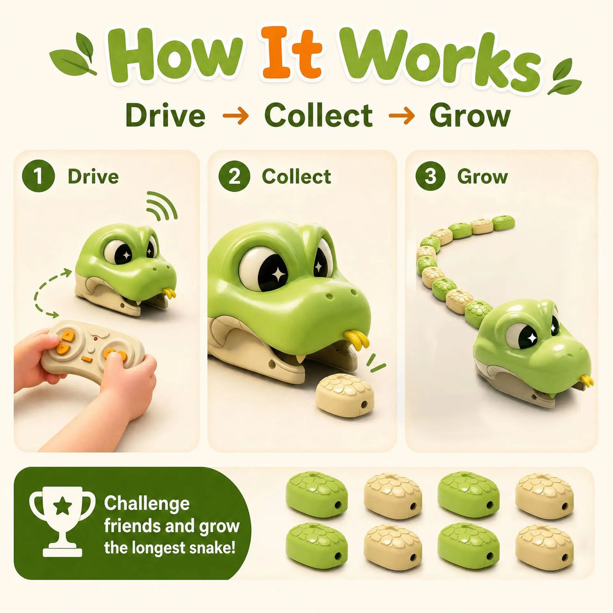 Snake Magnetic Toy
